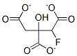 2-フルオロくえん酸 化学構造式