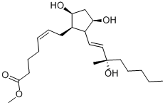 15(S)-15-Methyl prostaglandin Struktur