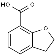 2,3-DIHYDROBENZOFURAN-7-CARBOXYLIC ACID Struktur