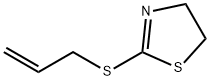 2-丙烯基硫代-2-噻唑啉,3571-74-2,结构式