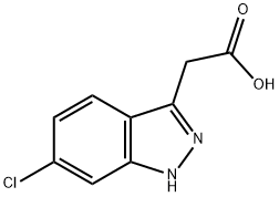 (6-CHLORO-1H-INDAZOL-3-YL)-ACETIC ACID|2-(6-氯-1H-吲唑-3-基)乙酸