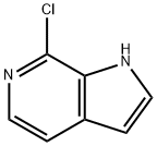 7-クロロ-6-アザインドール 化学構造式