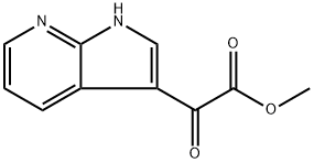 7-氮杂吲哚-3-乙醛酸甲酯,357263-49-1,结构式