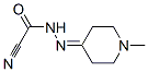 Acetonitrile,  [(1-methyl-4-piperidinylidene)hydrazino]oxo-  (9CI)|