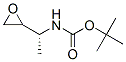 Carbamic acid, [(1R)-1-(2R)-oxiranylethyl]-, 1,1-dimethylethyl ester (9CI) Struktur