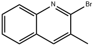 2-BROMO-3-METHYLQUINOLINE Structure