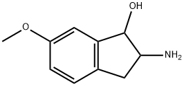 2-AMINO-6-METHOXY-INDAN-1-OL HYDROCHLORIDE Structure