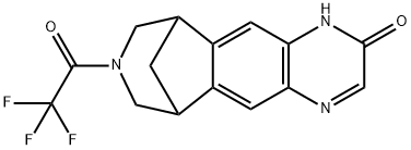 Hydroxy Varenicline N-Trifluoroacetate Struktur