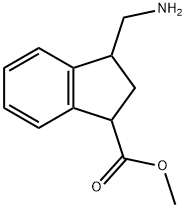 3-(氨基甲基)-2,3-二氢-1H-茚-1-羧酸甲酯,357426-12-1,结构式