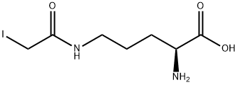 NΔ-碘乙酰基-L-鸟氨酸, 35748-65-3, 结构式