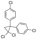 1,1-di(4-chlorophenyl)-2,2-dichlorocyclopropane Struktur