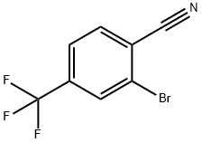 2-BROMO-4-(TRIFLUOROMETHYL)BENZONITRILE Struktur