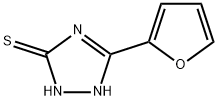 5-(2-FURYL)-2 4-DIHYDRO-1 2 4-TRIAZOLE-& Struktur
