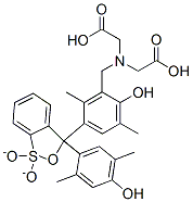 Semimethylxylenol blue Structure