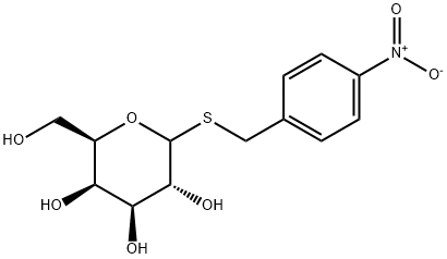p-Nitrobenzyl 1-Thio-D-galactopryranoside Structure