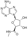 5′-N-メチルカルボアミドアデノシン 化学構造式