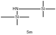 三[N,N-双(三甲基硅烷)胺]钐(III), 35789-01-6, 结构式