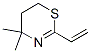 2-ビニル-5,6-ジヒドロ-4,4-ジメチル-4H-1,3-チアジン 化学構造式