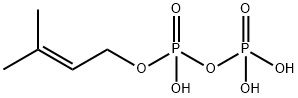 3-メチル-2-ブテン-1-オール二りん酸 化学構造式