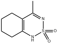 4-METHYL-5,6,7,8-TETRAHYDRO-2LAMBDA6,1,3-BENZOTHIADIAZINE-2,2(1H)-DIONE Structure