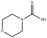 4-morpholinedithiocarbamate 结构式