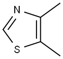 4,5-二甲基噻唑, 3581-91-7, 结构式