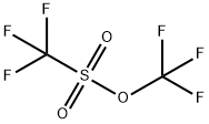 TRIFLUOROMETHANESULFONIC ACID TRIFLUOROMETHYL ESTER Structure