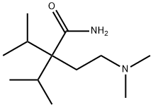 4-(Dimethylamino)-2,2-diisopropylbutyramide Struktur