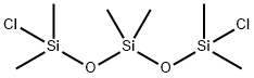 1,5-ジクロロ-1,1,3,3,5,5-ヘキサメチルトリシロキサン 化学構造式
