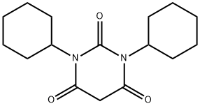 1,3-DICYCLOHEXYLBARBITURIC ACID Structure