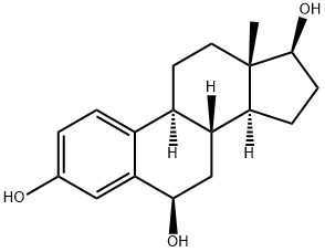 6β-Hydroxy 17β-Estradiol 结构式