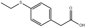 THYLSULFANYL-PHENYL)-ACETIC ACID Structure