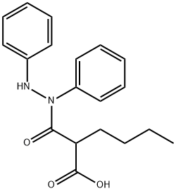 bumadizone  Structure