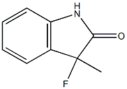 2H-Indol-2-one,3-fluoro-1,3-dihydro-3-methyl-,(+)-(9CI) Structure