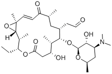 蔷薇霉素 结构式