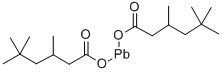 lead bis(3,5,5-trimethylhexanoate) Struktur