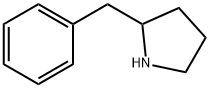 (S)-2α-ベンジルピロリジン 化学構造式
