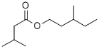 3-methylpentyl isovalerate Struktur