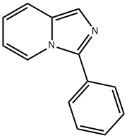 3-フェニルイミダゾ[1,5-a]ピリジン 化学構造式