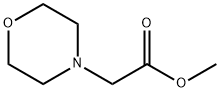 4-モルホリン酢酸メチル 化学構造式