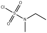 N-乙基-N-甲基-氨基磺酰基氯化物 结构式