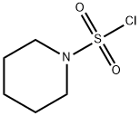 ピペリジン-1-スルホニルクロリド 化学構造式