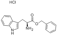 H-TRP-OBZL塩酸塩 化学構造式