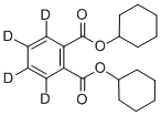 邻苯二甲酸二环己酯-3,4,5,6-D4, 358731-25-6, 结构式