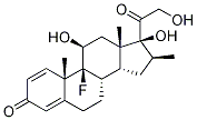 デキサメタゾン-D5 化学構造式