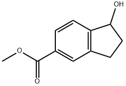 1-羟基-2,3-二氢-1H-茚-5-羧酸甲酯, 358751-18-5, 结构式