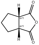 环戊烷-1,2-二甲酸酐,35878-28-5,结构式