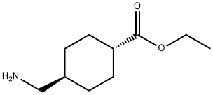 反式-4-(氨基甲基)环己烷羧酸乙酯, 35879-53-9, 结构式