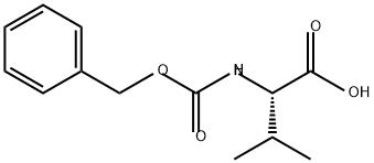 N-苄氧羰基-DL-缬氨酸,3588-63-4,结构式