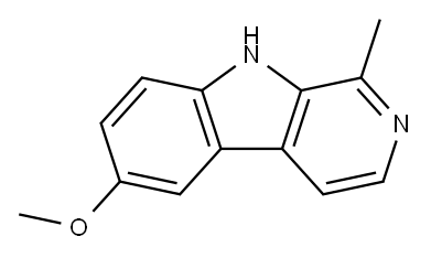 6-METHOXYHARMAN Struktur